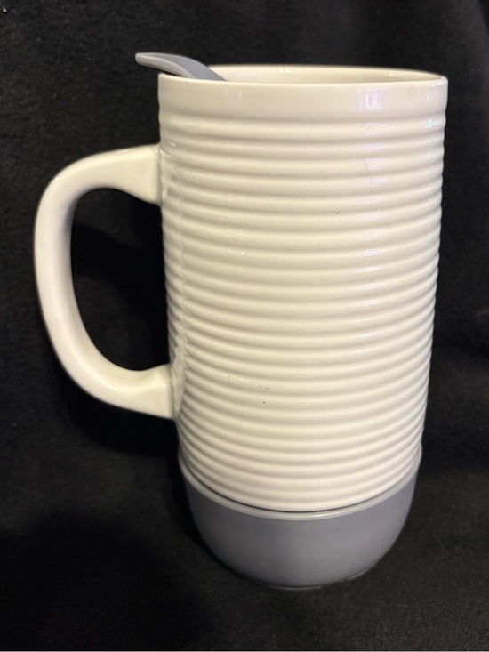 Ello Other - Ello Jane Ceramic Travel Mug Cream and Gray